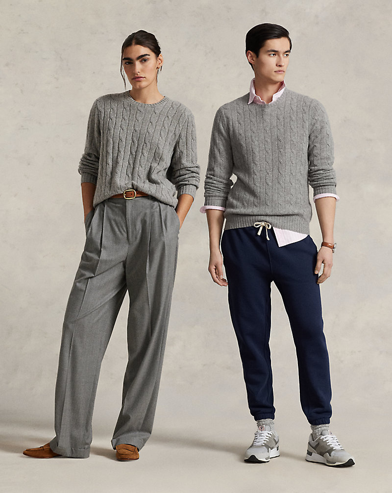 The Iconic Cable-Knit Cashmere Sweater