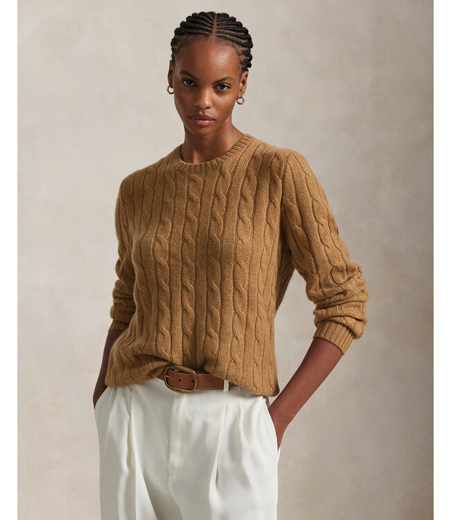 POLO RALPH LAUREN The Iconic Cable-Knit Cashmere Sweater