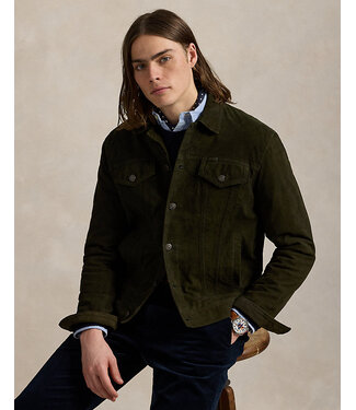 POLO RALPH LAUREN Veste trucker en daim