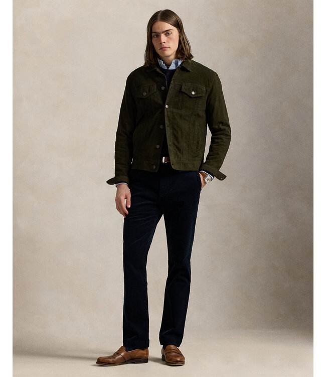 POLO RALPH LAUREN Veste trucker en daim