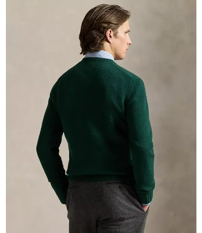 POLO RALPH LAUREN Polo Bear Wool-Cashmere Crewneck Sweater