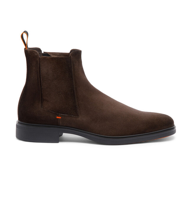 SANTONI Botte Chelsea en daim