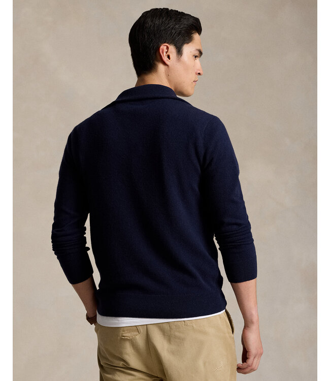 POLO RALPH LAUREN Pull à quart de zip en laine Polo Bear