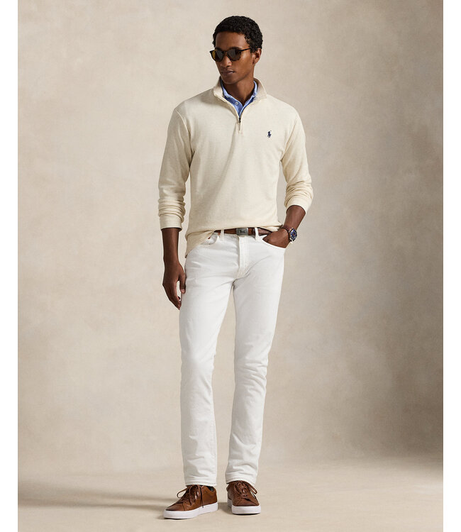 POLO RALPH LAUREN Pull à fermeture éclair quart de longueur Jacquard