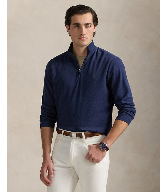 POLO RALPH LAUREN Pull à fermeture éclair quart de longueur Jacquard