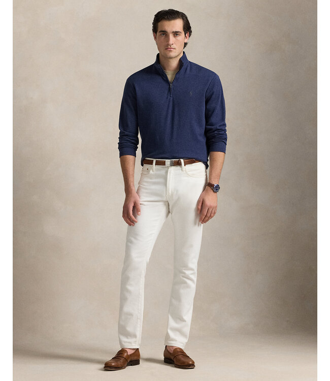 POLO RALPH LAUREN Pull à fermeture éclair quart de longueur Jacquard