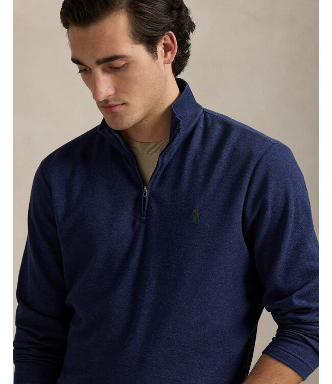 POLO RALPH LAUREN Pull à fermeture éclair quart de longueur Jacquard