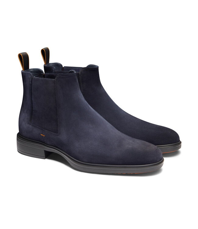 SANTONI Bottines désert en daim Easy