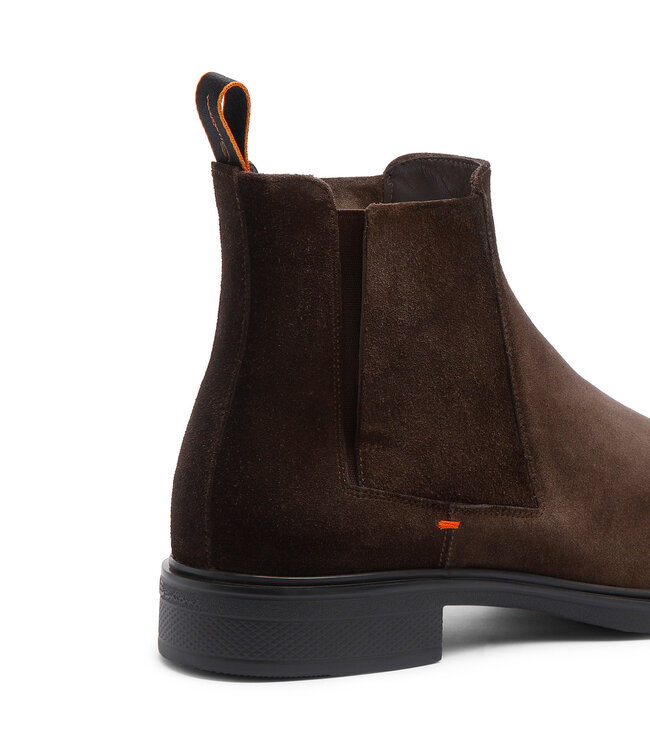 SANTONI Bottines désert en daim Easy