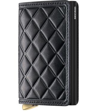 SECRID Portefeuille mince haut de gamme + Diamant en relief