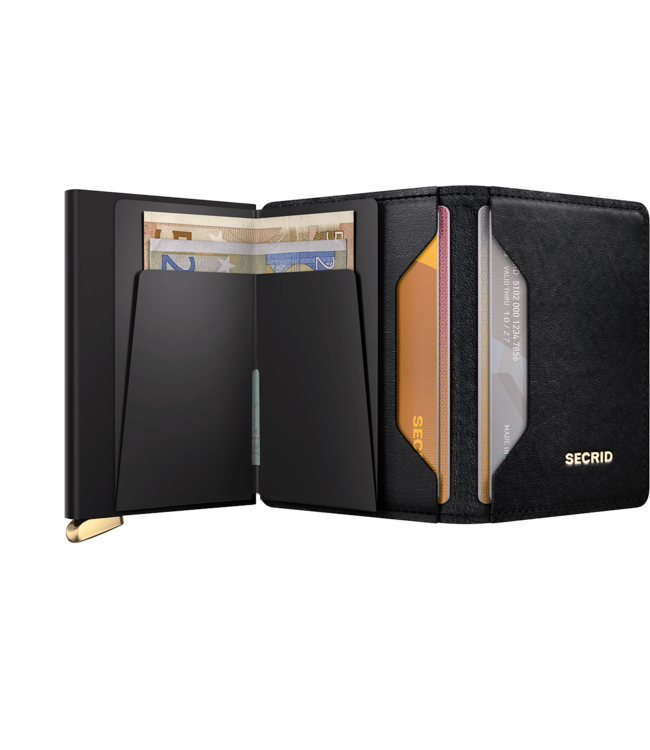 SECRID Portefeuille mince haut de gamme + Diamant en relief