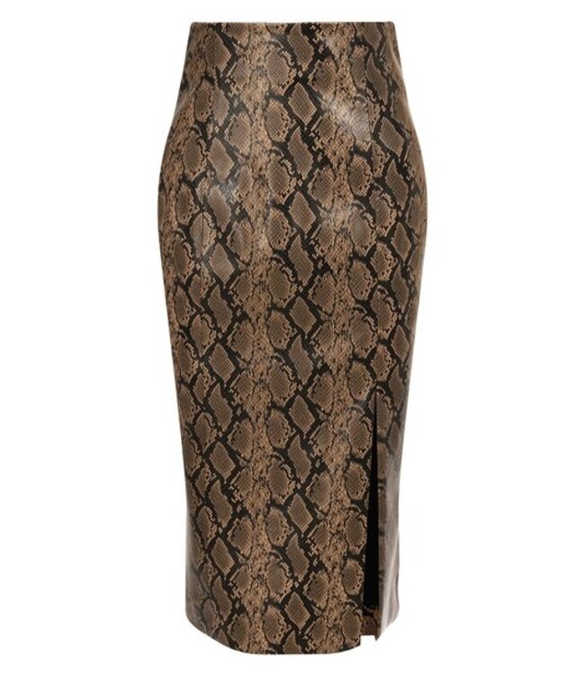 BOSS Faux leather skirt