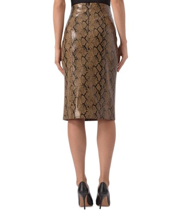 BOSS Faux leather skirt