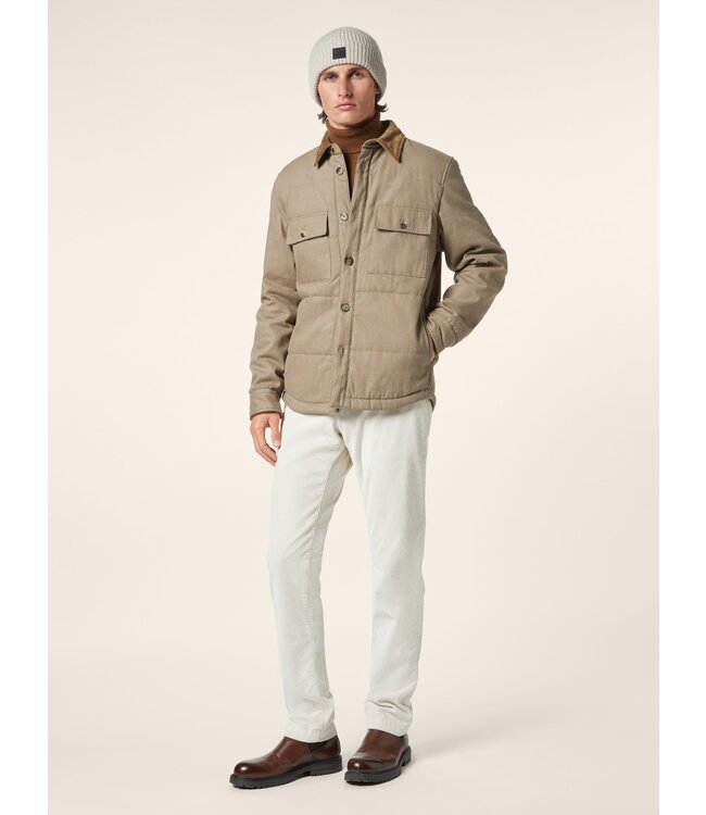 Jacob Cohen Bobby Slim Chino Pants in Modal and Cotton Stretch Corduroy