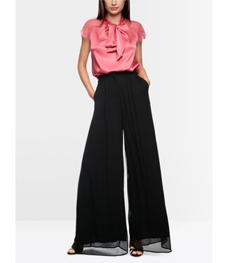 MARC CAIN Silk Top with Bow