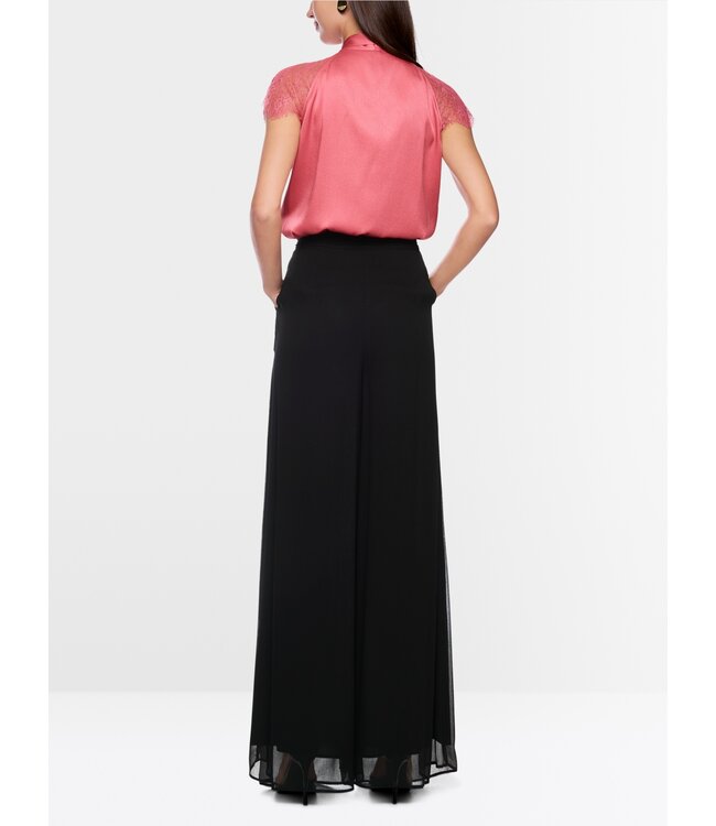 MARC CAIN Silk Top with Bow