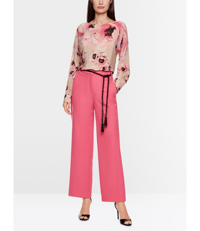 MARC CAIN FÉS High-waist Fabric Trousers