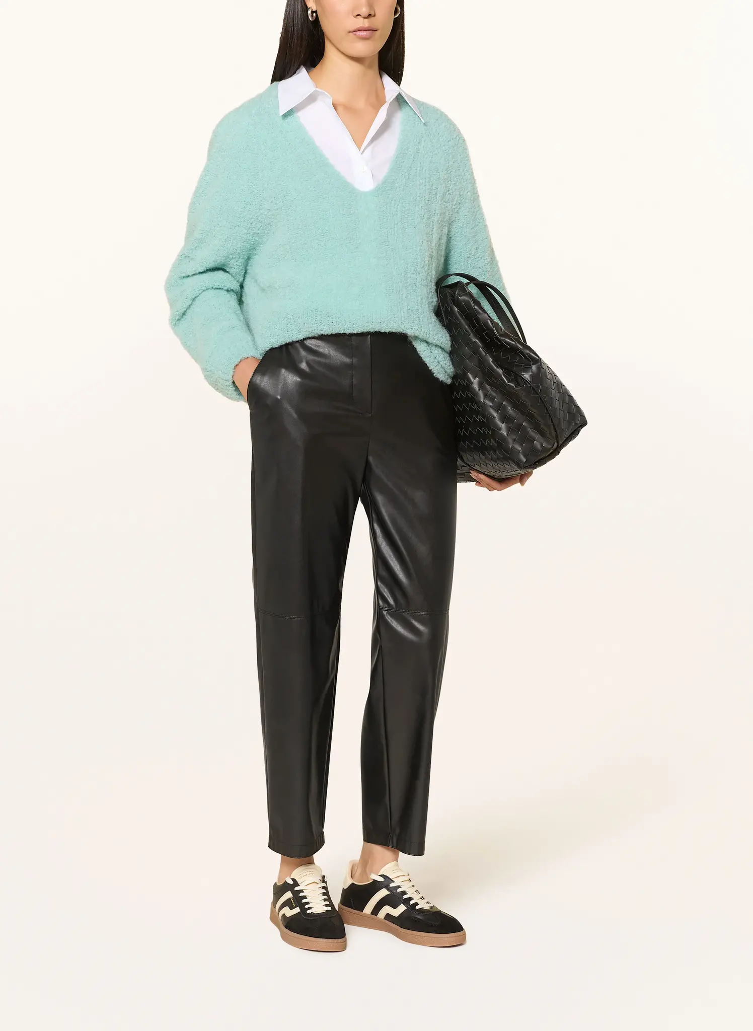 RANCHI Trousers with High Waistband