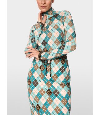 MARC CAIN Chemise Ajustée à Manches Longues et Col Roulé