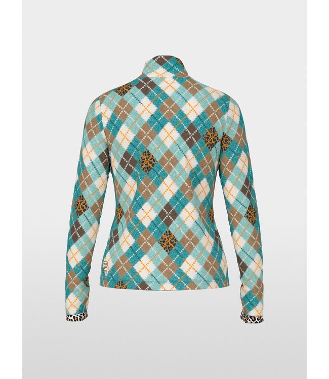 MARC CAIN Fitted Long-Sleeved Turtleneck Shirt