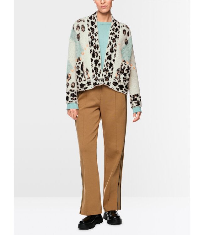 MARC CAIN Cardigan Ouvert Tricoté en Allemagne