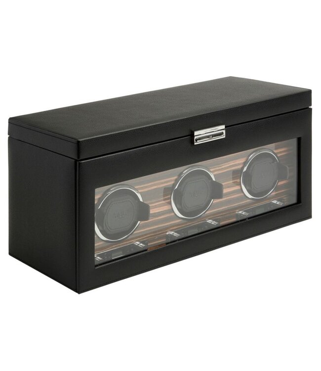 WOLF 1834 Roadster Triple Watch Winder With Storage