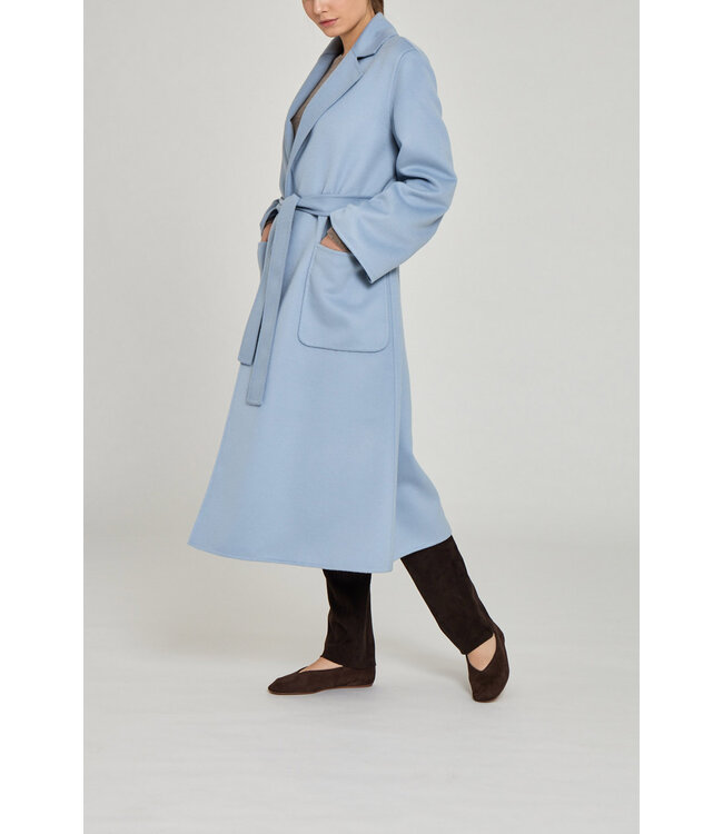 Manzoni24 Manteau en Cachemire Loro Piana avec Ceinture