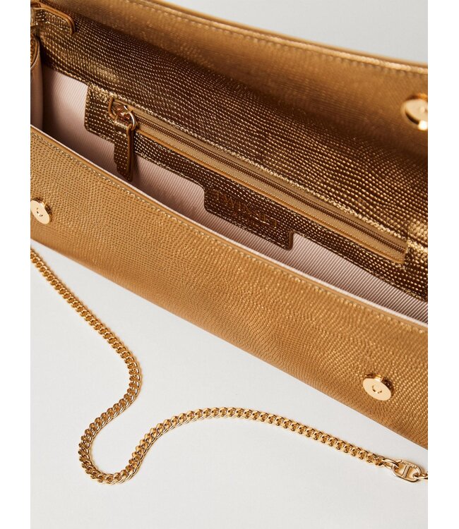 TWINSET Gold Shoulder Bag