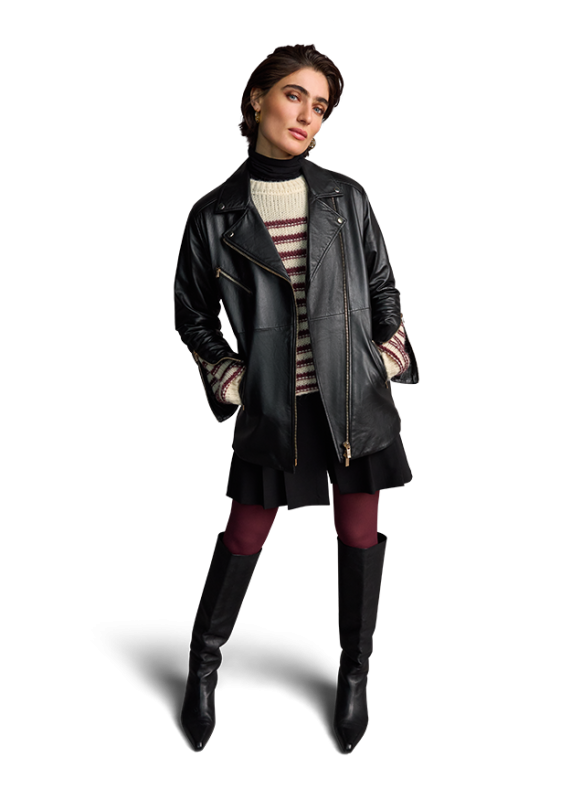 Biker Style Jacket