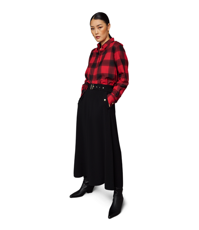 RIANI Lumberjack Check Blouse