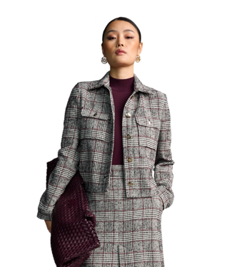 RIANI Jacket with Glencheck Pattern