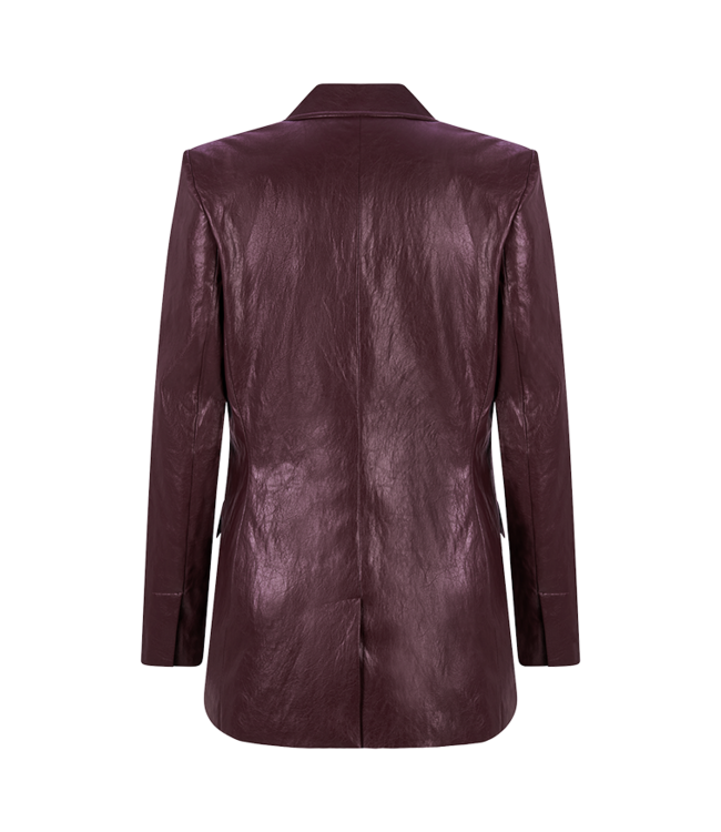 RIANI Vegan Leather Blazer