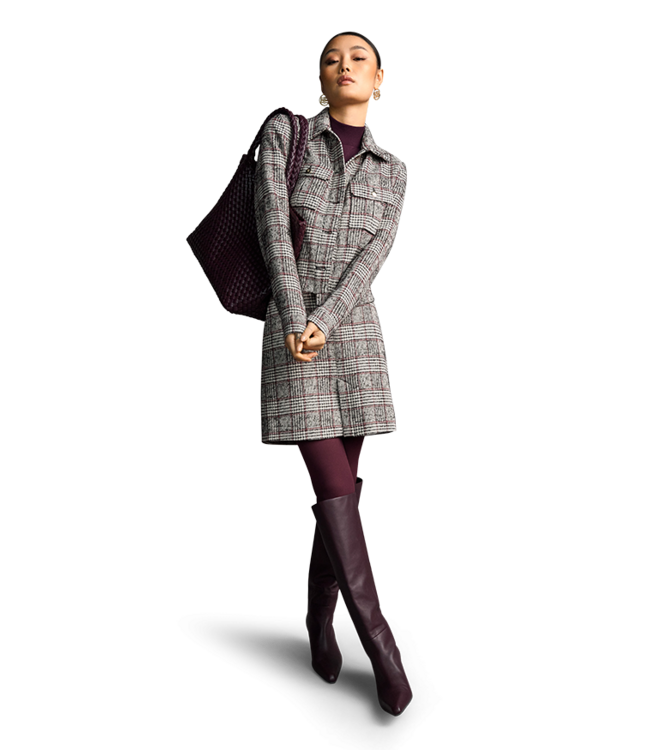 RIANI Skirt with Glencheck Pattern