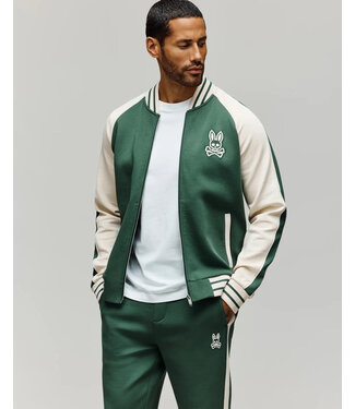 PSYCHO BUNNY Mens Stiles Bomber Jacket