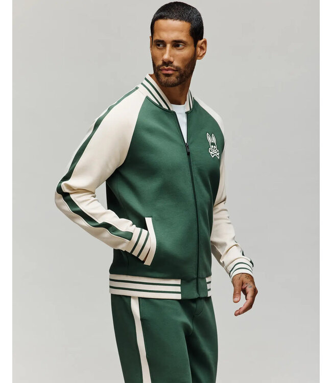 PSYCHO BUNNY Mens Stiles Bomber Jacket