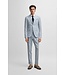 BOSS Slim-fit wool, silk, and linen check suit