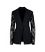 SMYTHE Lace Sleeve Blazer