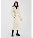 SENTALER Bouclé Alpaca Long Notched Collar Wrap Coat SEN20-2060BU
