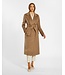 SENTALER Baby Alpaca Long Notched Collar Wrap Coat