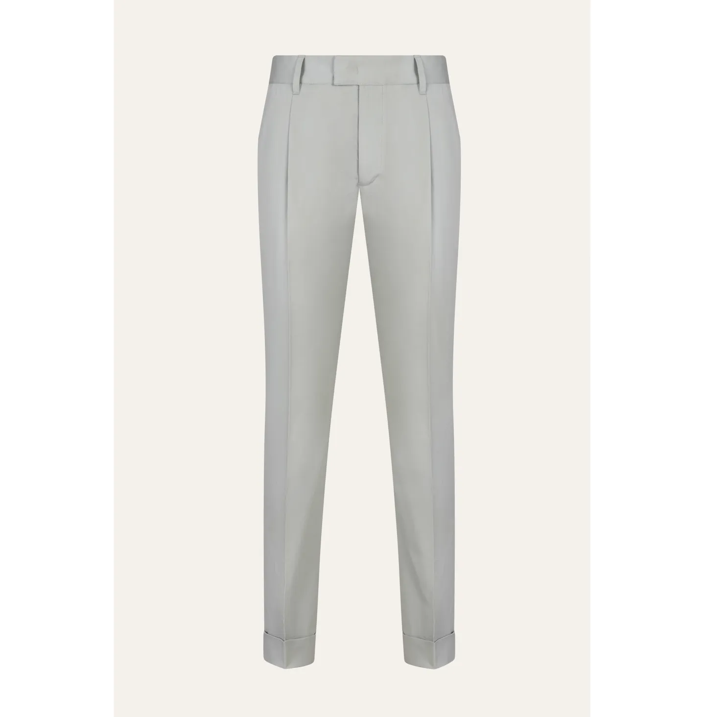 Leisure fit pleated trousers