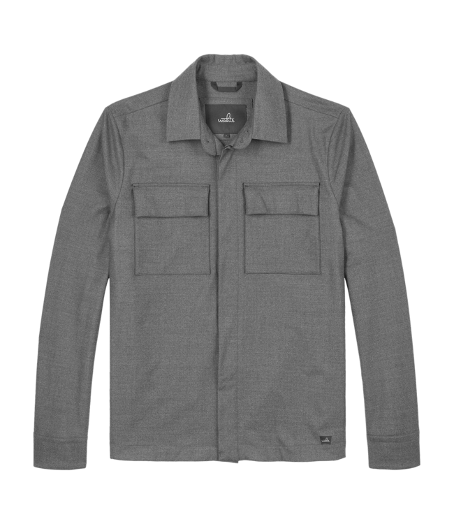 WAHTS Veste-Chemise en Laine Extensible