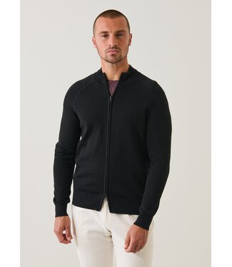 Patrick Assaraf Double Face Merino Raglan Cardigan