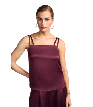 RIANI Top en Satin à Bretelles