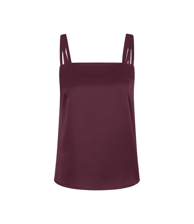 RIANI Top en Satin à Bretelles