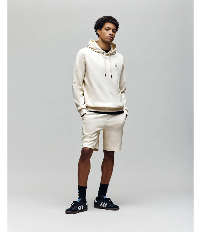 PSYCHO BUNNY Kai Twill Texture Hoodie