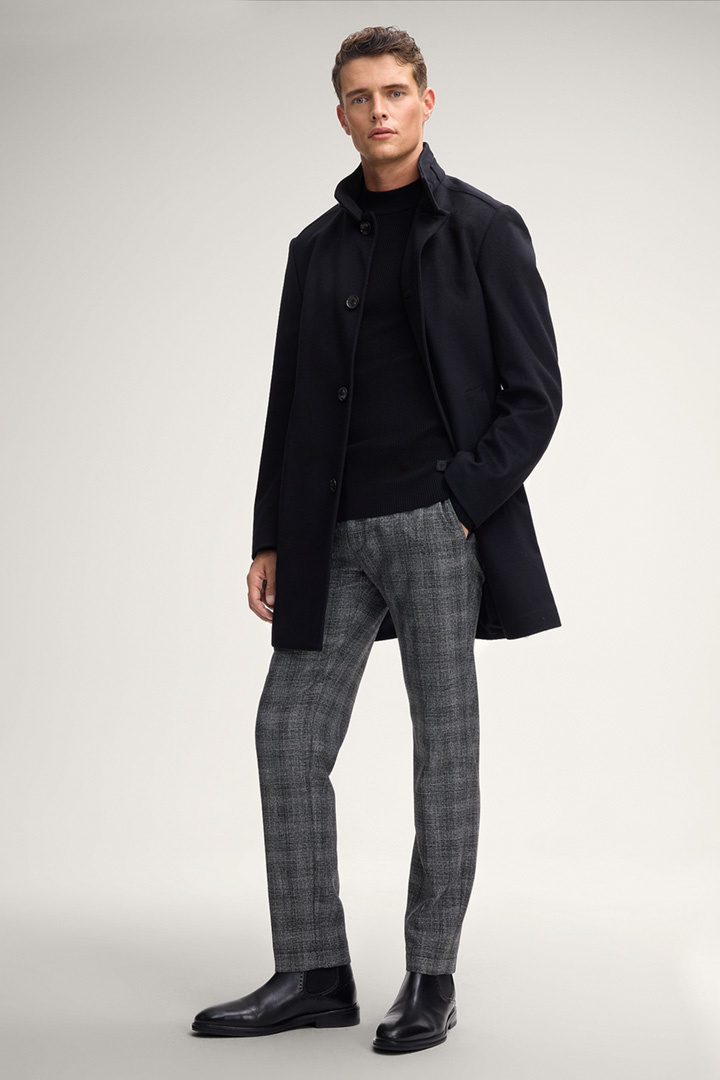 Sake Trousers in Black Check
