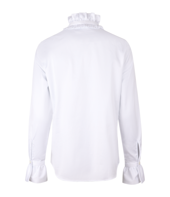 STENSTROMS Kenji White Frill Blouse