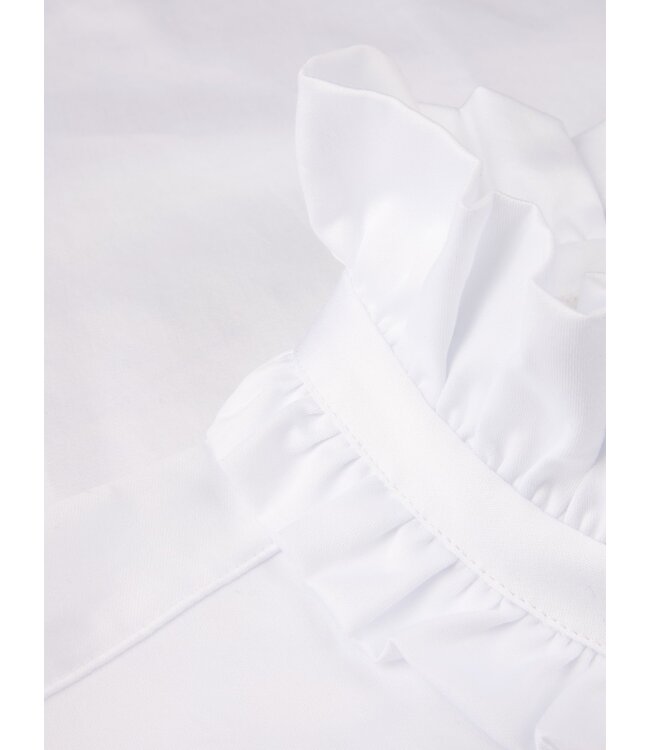 STENSTROMS Kenji White Frill Blouse