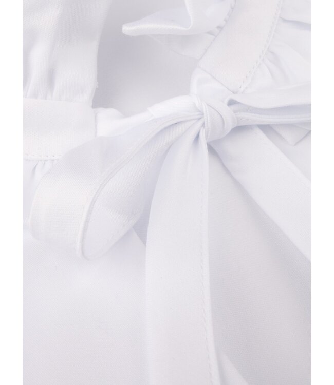 STENSTROMS Kenji White Frill Blouse