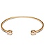 RM KANDY Open Cuff Bangle Bracelet